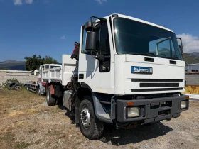 Iveco Eurocargo Самосвал с кран, снимка 1