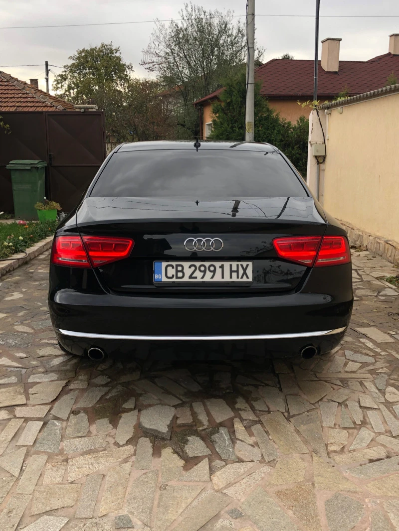 Audi A8 4.2 TDI 326к.с. LONG FULL BOSE, снимка 4 - Автомобили и джипове - 43094484