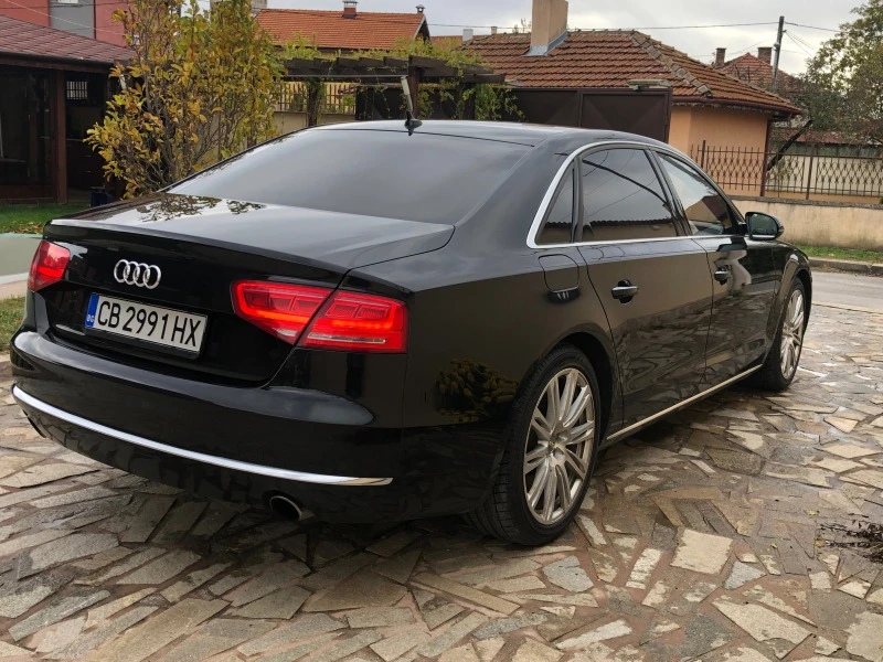 Audi A8 4.2 TDI 326к.с. LONG FULL BOSE, снимка 5 - Автомобили и джипове - 43094484