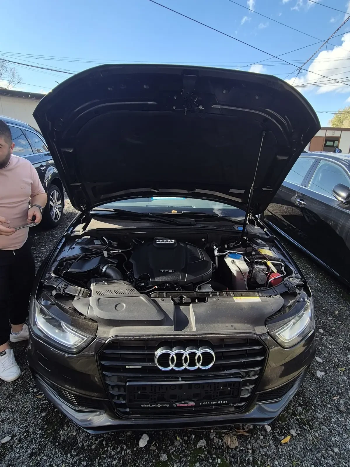 Audi A4 2.0 TFSI S-LINE QUATTRO FACELIFT B8.5, снимка 10 - Автомобили и джипове - 54237639