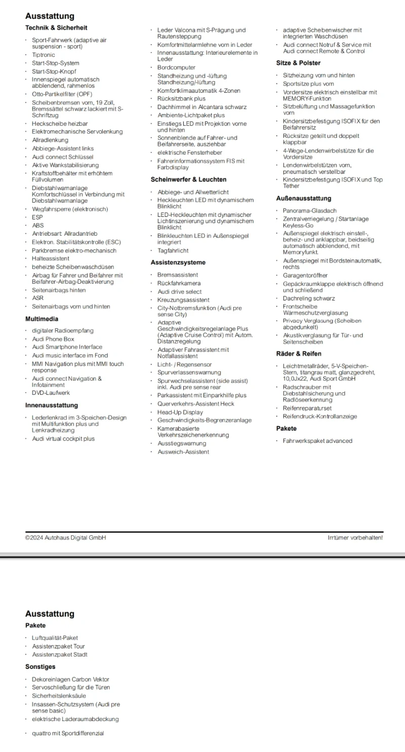 Audi SQ7 TFSI/HuD/massage/fahrwerkspaket advanced, снимка 16 - Автомобили и джипове - 52626214