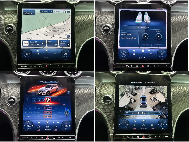 Mercedes-Benz GLC 63 AMG S/E-PERF./670HP/PREMIUM+ /DISTR/360/ACC/MEM/818f, снимка 10 - Автомобили и джипове - 51877658