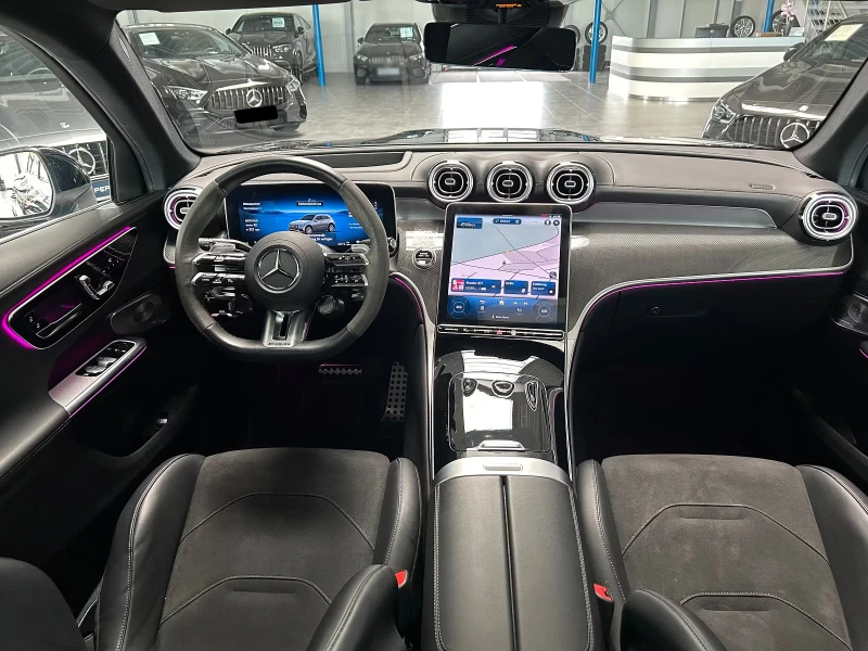 Mercedes-Benz GLC 63 AMG S/E-PERF./670HP/PREMIUM+ /DISTR/360/ACC/MEM/818f, снимка 7 - Автомобили и джипове - 51877658