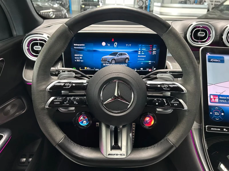 Mercedes-Benz GLC 63 AMG S/E-PERF./670HP/PREMIUM+ /DISTR/360/ACC/MEM/818f, снимка 9 - Автомобили и джипове - 51877658