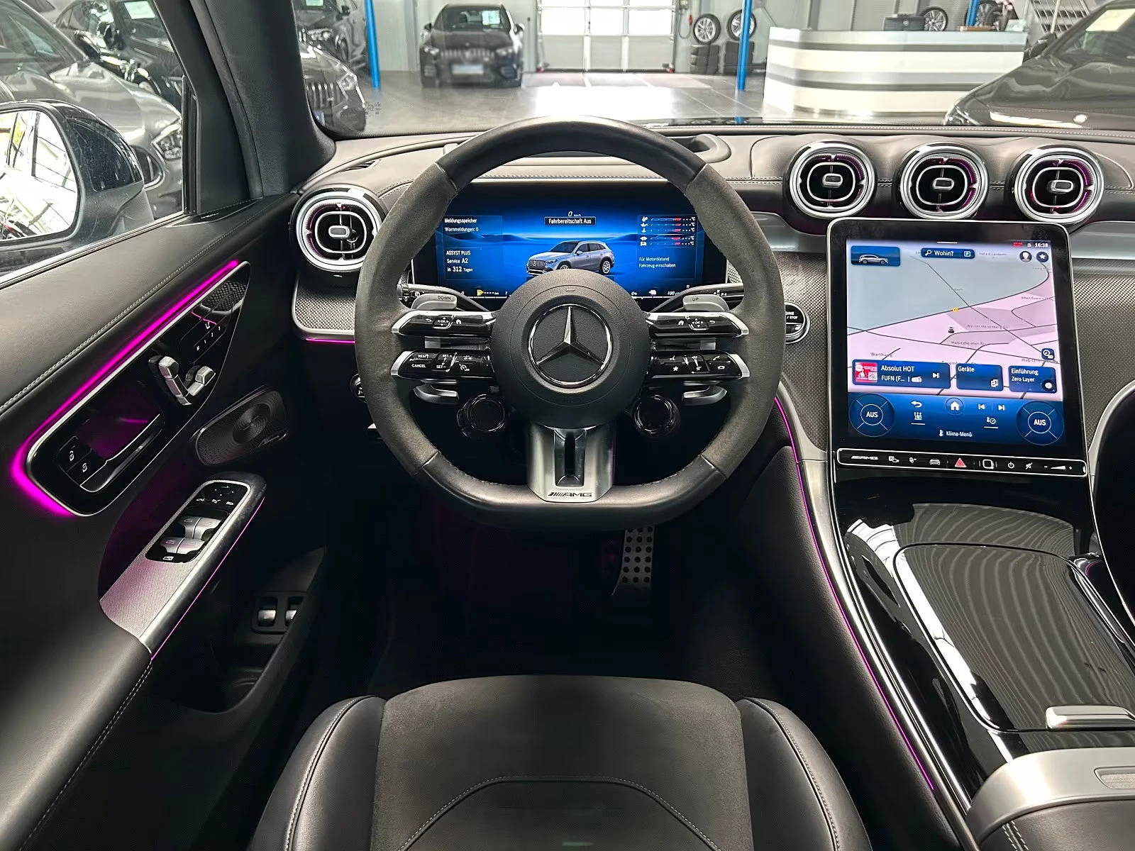Mercedes-Benz GLC 63 AMG S/E-PERF./670HP/PREMIUM+ /DISTR/360/ACC/MEM/818f - изображение 8