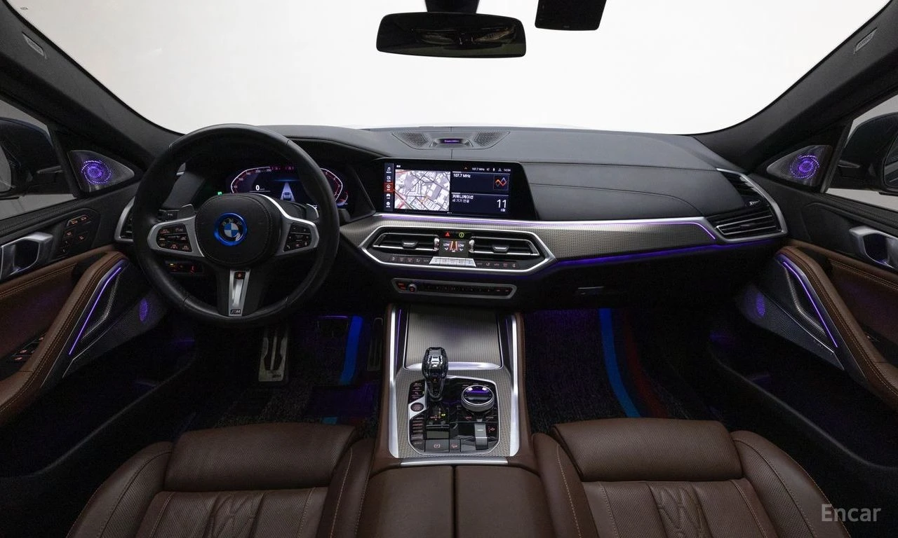 BMW X6 XDRIVE* 40i* LASER* DISTRONIC* ОБДУХ* 360* КАМЕРА, снимка 5 - Автомобили и джипове - 55029945