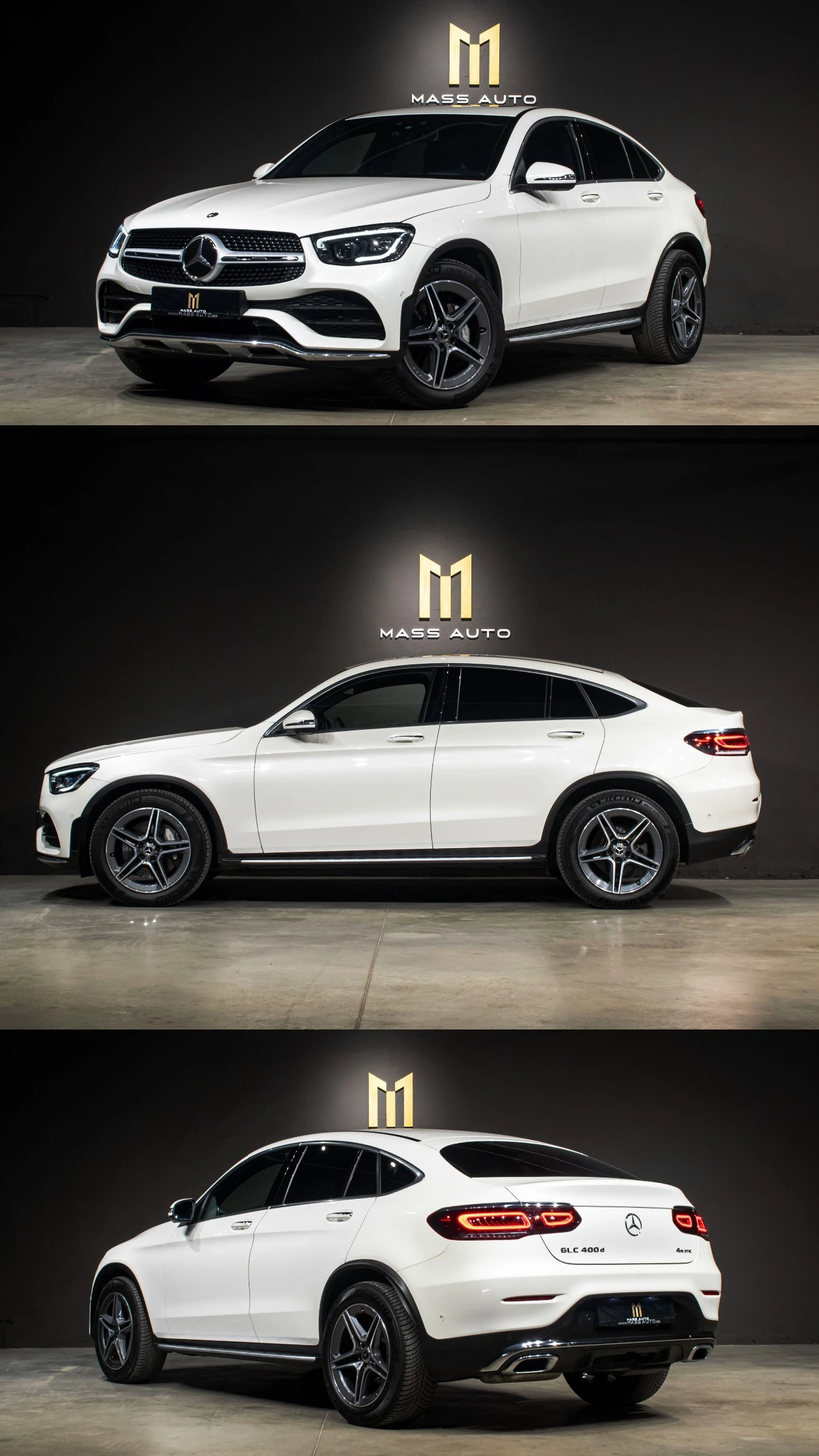 Mercedes-Benz GLC 350 /400d/Coupe/AMG/4Matic/ПълнаСервизнаИстория, снимка 3 - Автомобили и джипове - 56164846