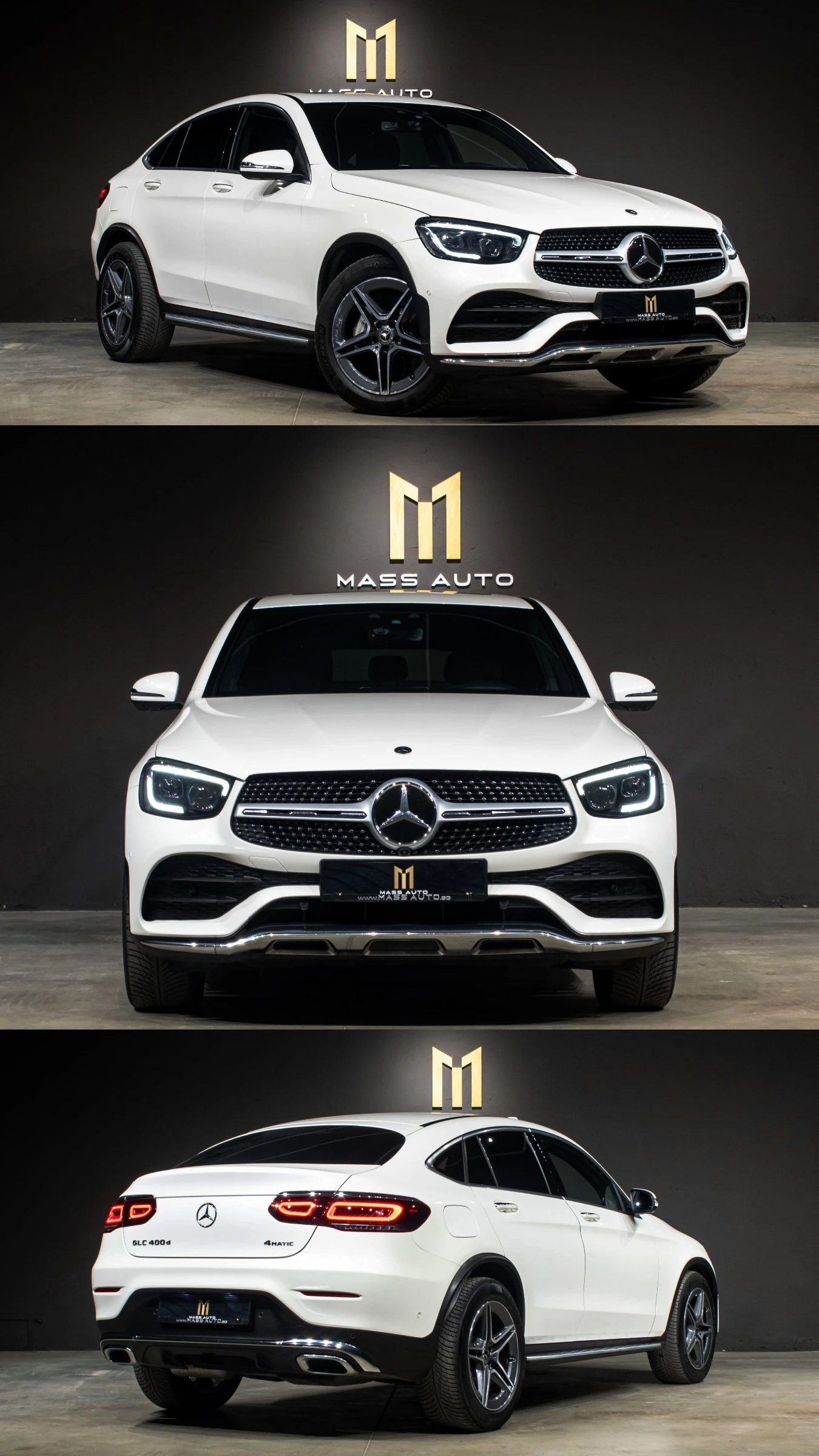 Mercedes-Benz GLC 350 /400d/Coupe/AMG/4Matic/ПълнаСервизнаИстория, снимка 2 - Автомобили и джипове - 56164846