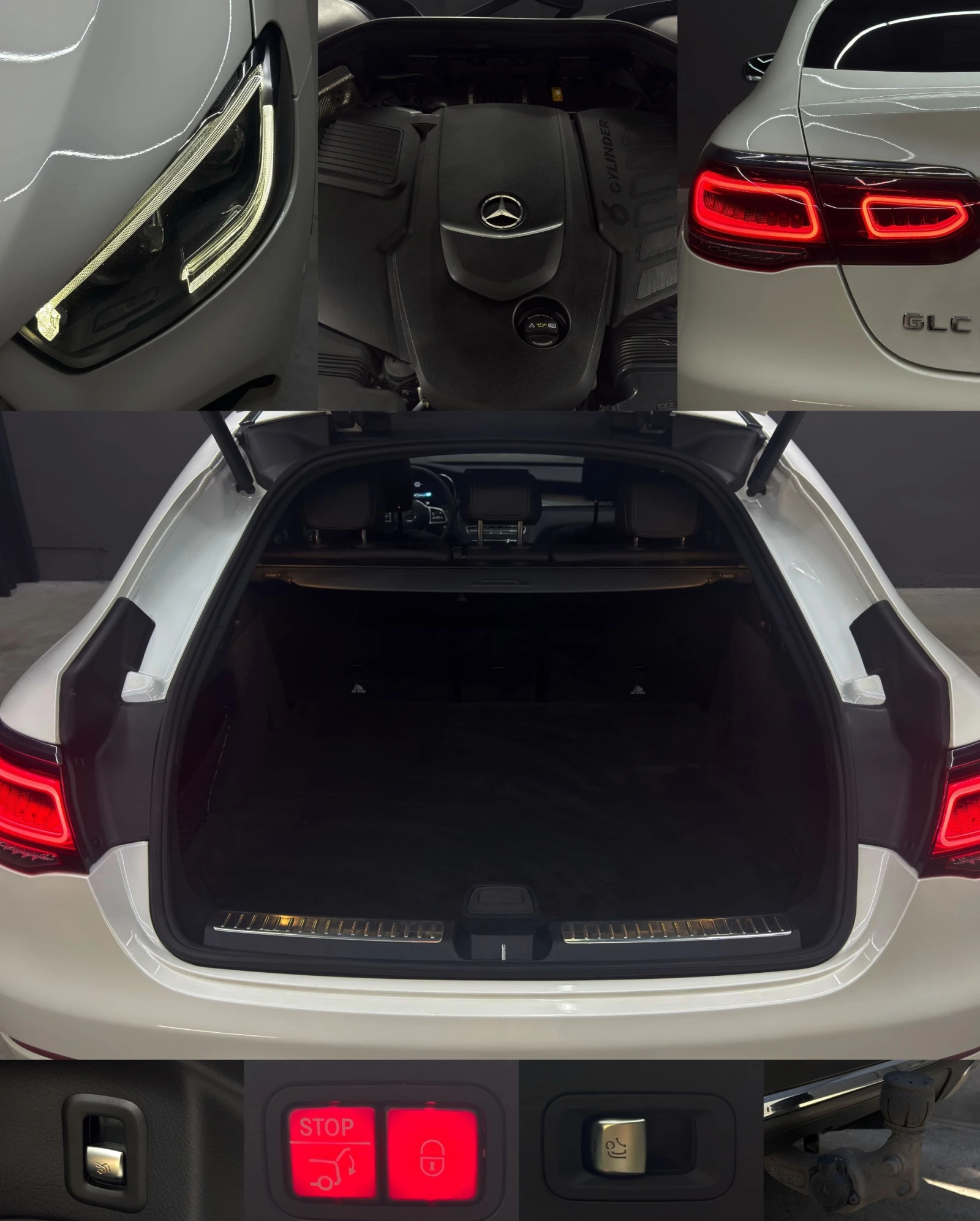 Mercedes-Benz GLC 350 /400d/Coupe/AMG/4Matic/ПълнаСервизнаИстория, снимка 14 - Автомобили и джипове - 56164846