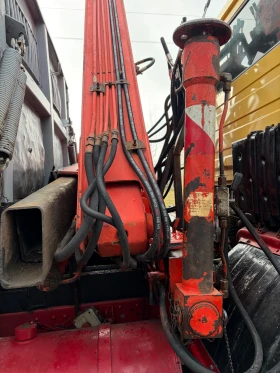 Mercedes-Benz 2224 Самосвал + кран Fassi 100, снимка 4