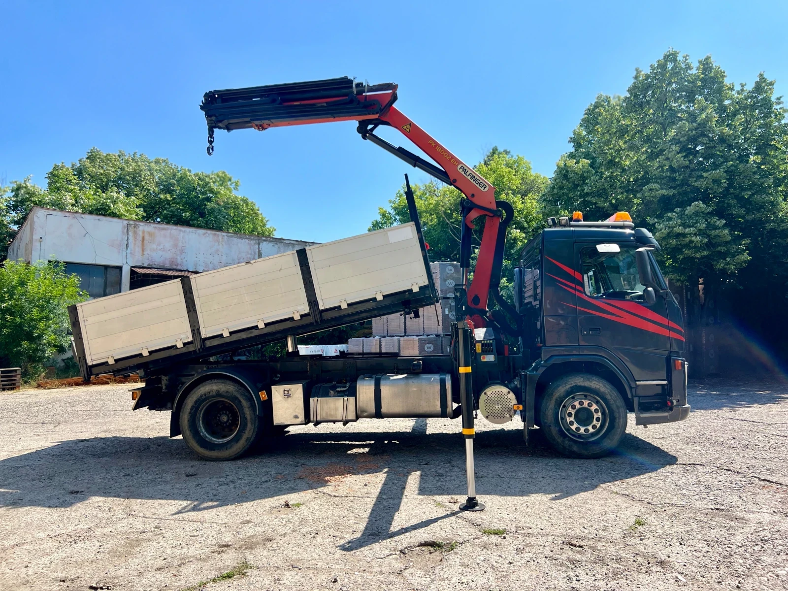 Volvo Fm 9 PALFINGER PK18002-EH, снимка 4 - Камиони - 54831025