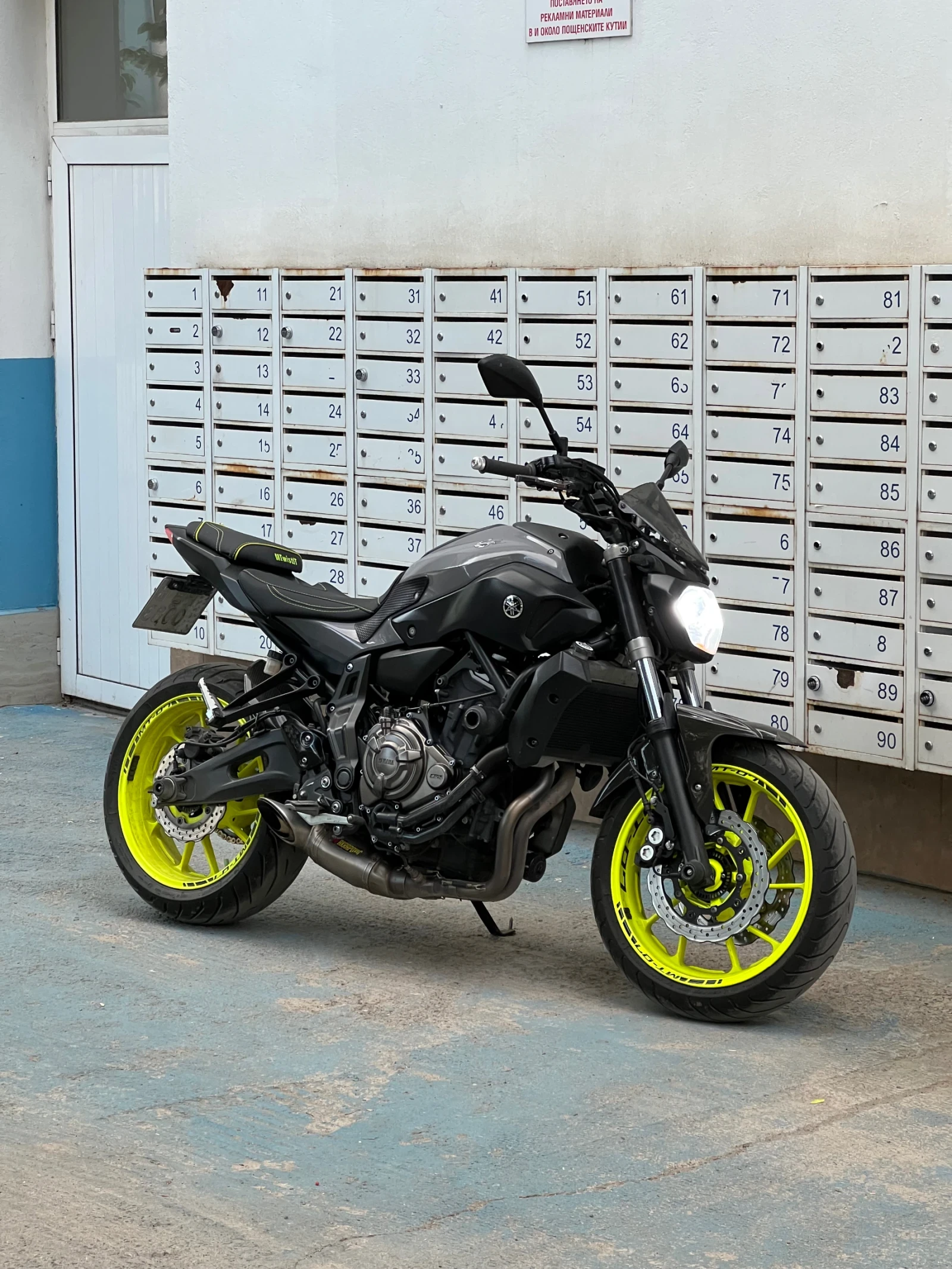Yamaha Mt-07, снимка 5 - Мотоциклети и мототехника - 54372281