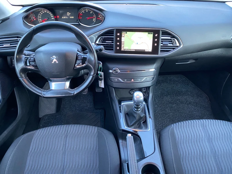 Peugeot 308 1.6HDI-2015г-151000km!!!EURO5B-NAVI-LED-PDC-6ск., снимка 9 - Автомобили и джипове - 47223198