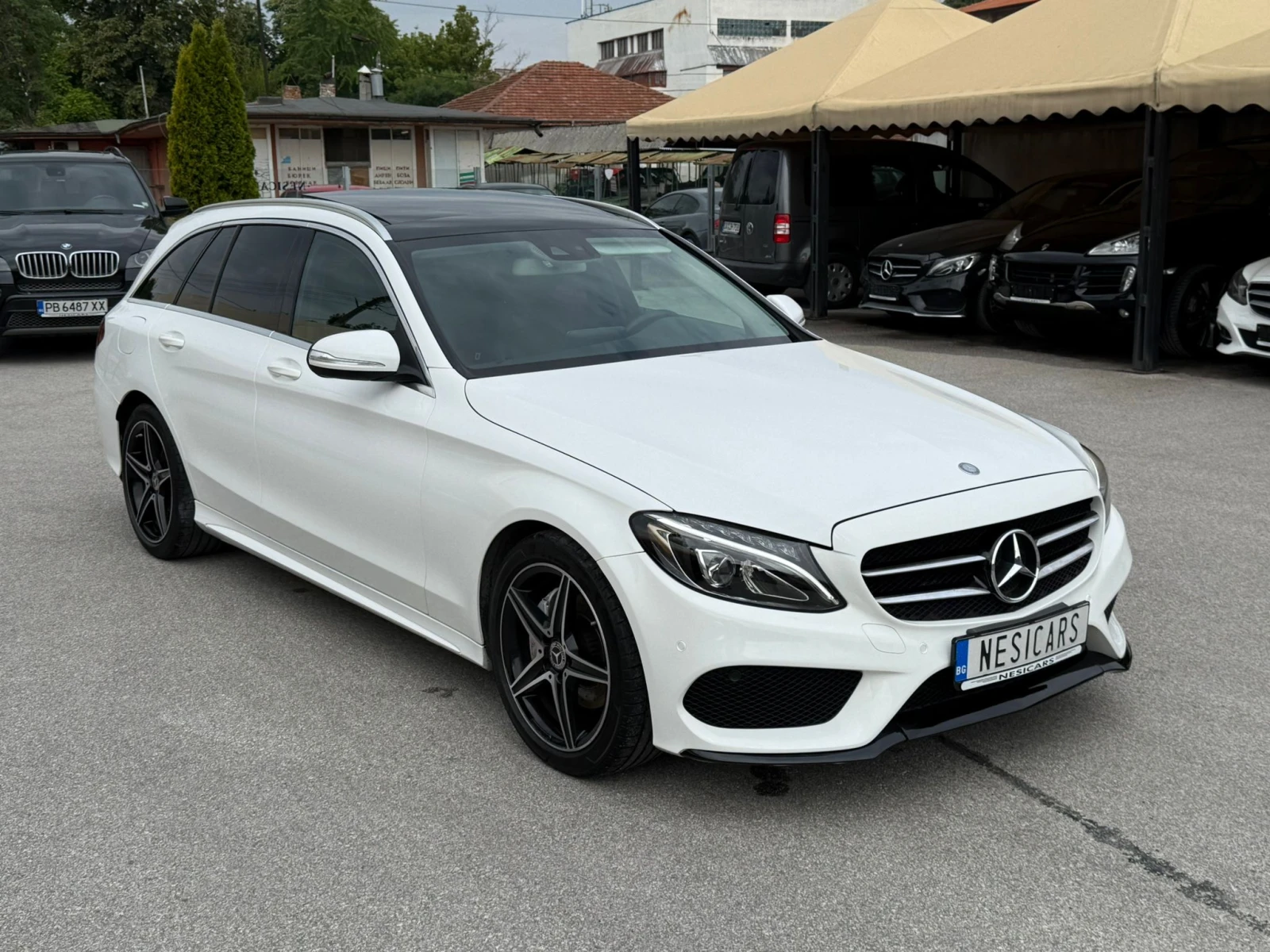 Mercedes-Benz C 220 d AMG PREMIUM NIGHT PACK !! 100% РЕАЛНИ КИЛОМЕТРИ - изображение 3