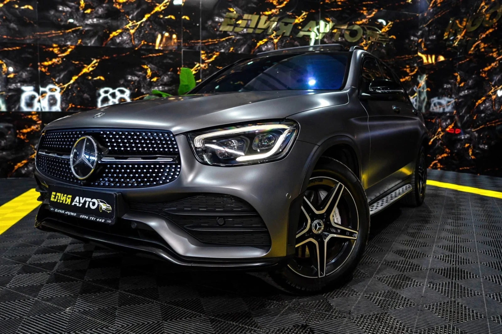 Mercedes-Benz GLC 400 D 4MATIC AMG LINE ПАНО BURM HUD 360 ЛИЗИНГ 100%, снимка 4 - Автомобили и джипове - 54477021