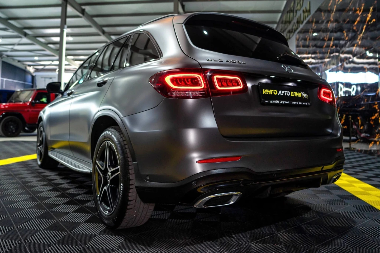 Mercedes-Benz GLC 400 D 4MATIC AMG LINE ПАНО BURM HUD 360 ЛИЗИНГ 100%, снимка 6 - Автомобили и джипове - 54477021