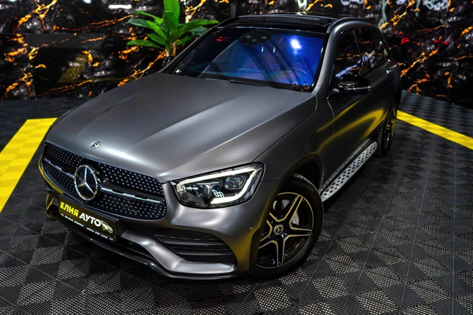 Mercedes-Benz GLC 400 D 4MATIC AMG LINE ПАНО BURM HUD 360 ЛИЗИНГ 100%, снимка 5 - Автомобили и джипове - 54477021