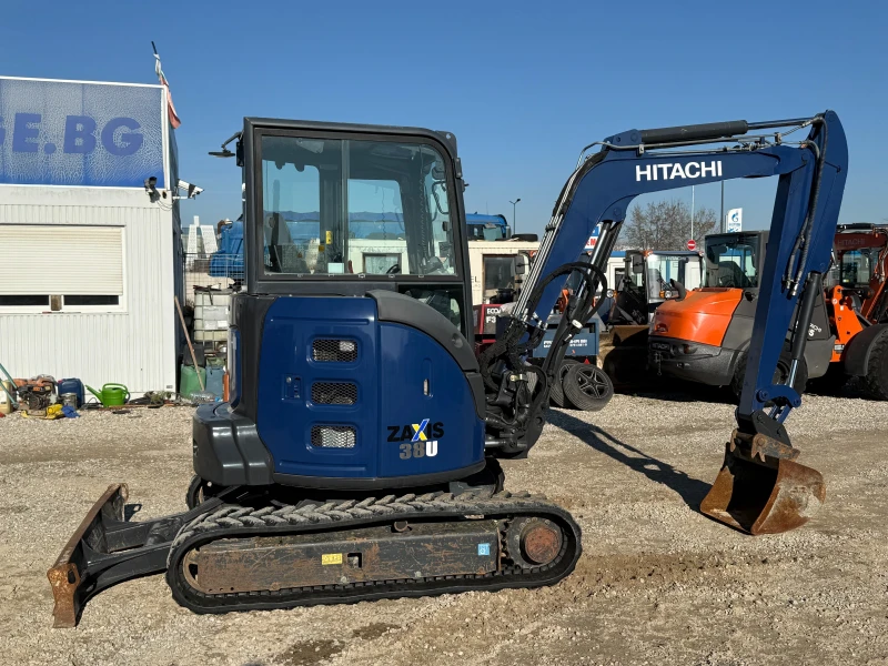 Багер Hitachi ZX 38U -5A НОВИ ВЕРИГИ, снимка 11 - Индустриална техника - 52839313