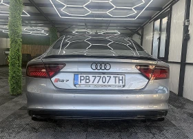 Audi A7 S-line/ПОДГРЕВ ОБДУХВАНЕ/KeylessGo/FUL LED ЛИЗИНГ, снимка 5