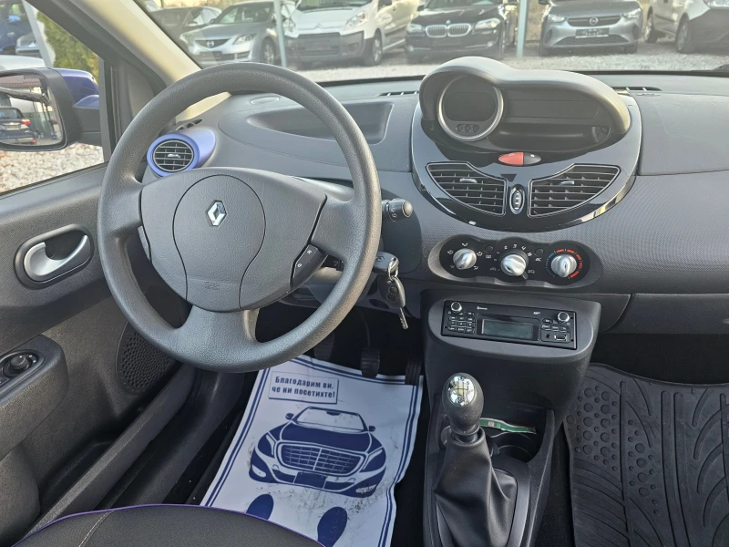 Renault Twingo 1.2i КЛИМАТИК РЕАЛНИ КИЛОМЕТРИ !! EURO 5, снимка 14 - Автомобили и джипове - 49674774