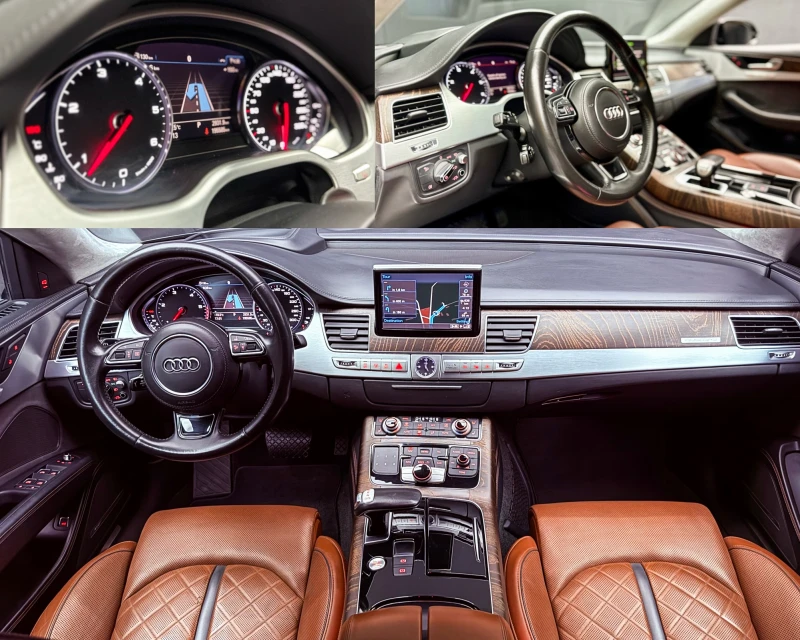 Audi A8 Design Selection* Matrix* BOSE* 360* Масаж* Печка*, снимка 7 - Автомобили и джипове - 50360275