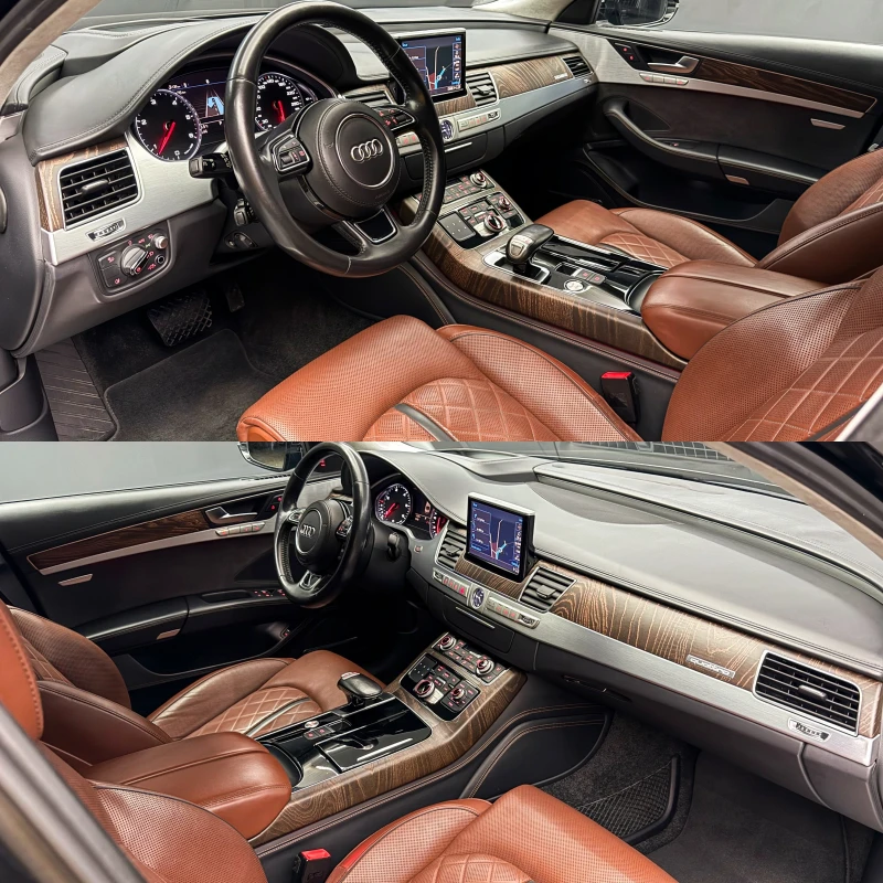 Audi A8 Design Selection* Matrix* BOSE* 360* Масаж* Печка*, снимка 6 - Автомобили и джипове - 50360275
