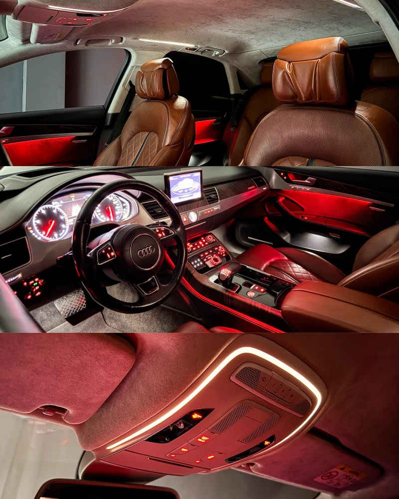 Audi A8 Design Selection* Matrix* BOSE* 360* Масаж* Печка*, снимка 10 - Автомобили и джипове - 50360275