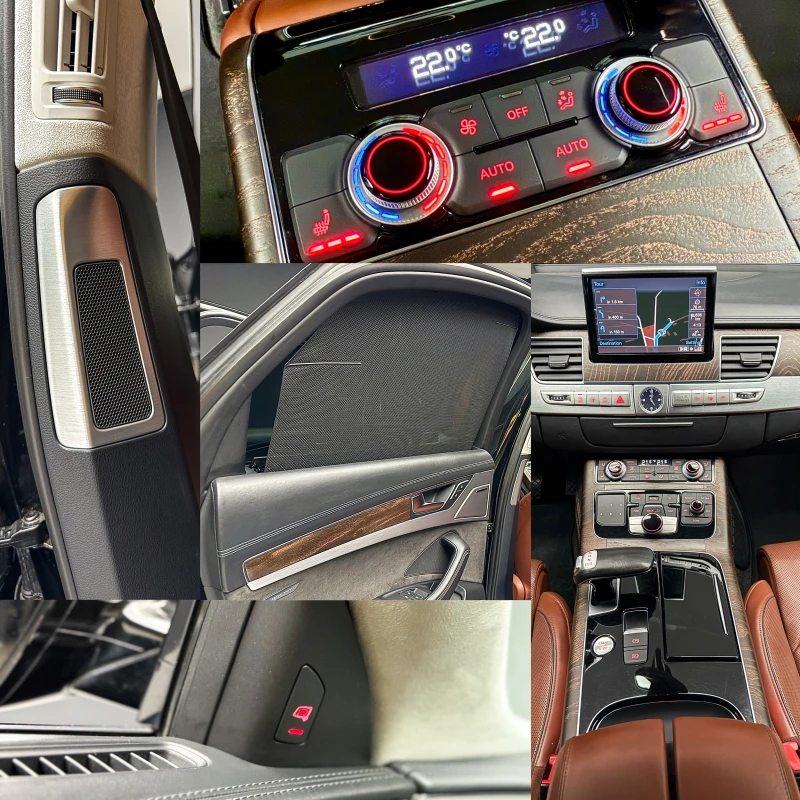 Audi A8 Design Selection* Matrix* BOSE* 360* Масаж* Печка*, снимка 12 - Автомобили и джипове - 50360275