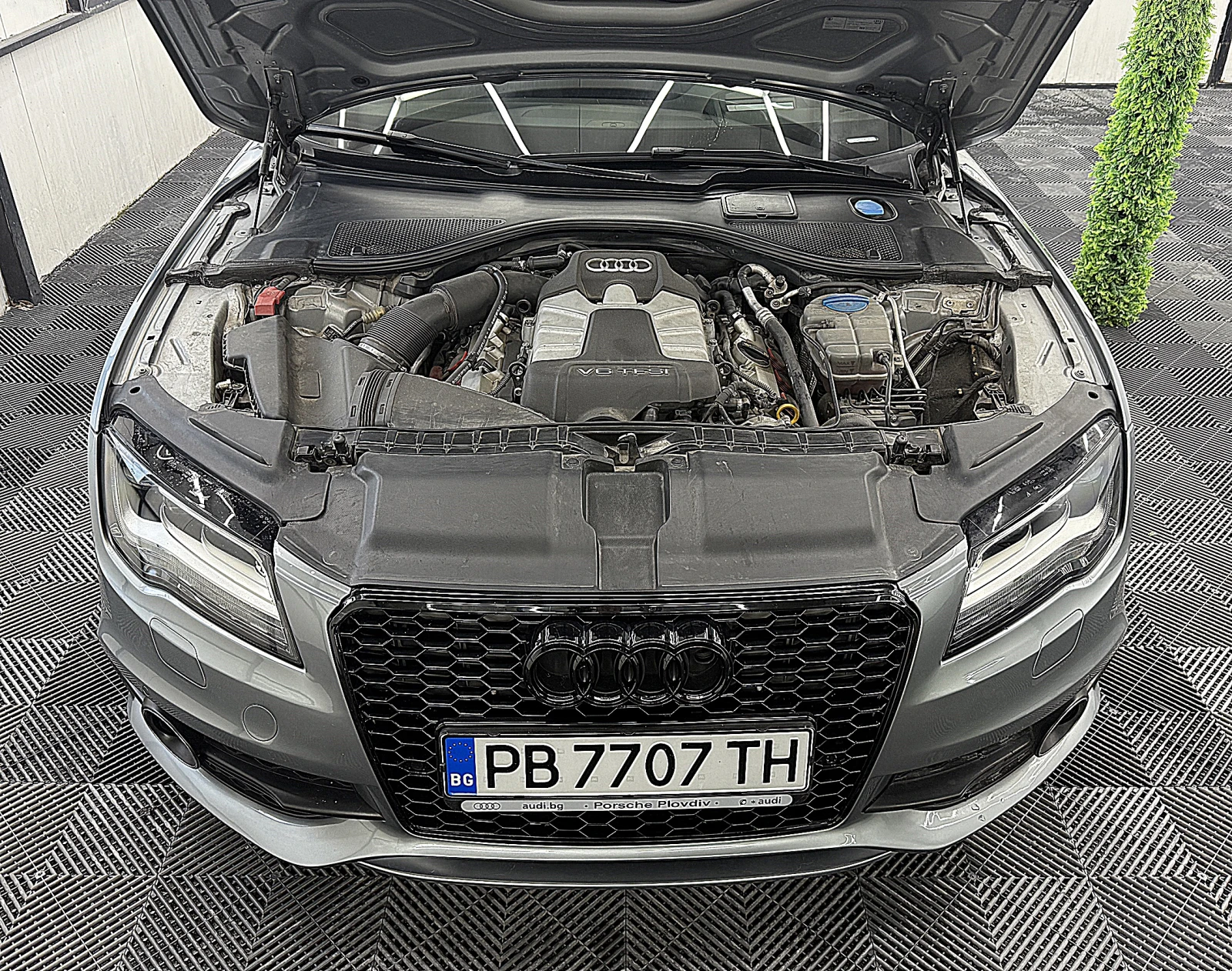 Audi A7 S-line/ПОДГРЕВ ОБДУХВАНЕ/KeylessGo/FUL LED ЛИЗИНГ, снимка 17 - Автомобили и джипове - 53816448