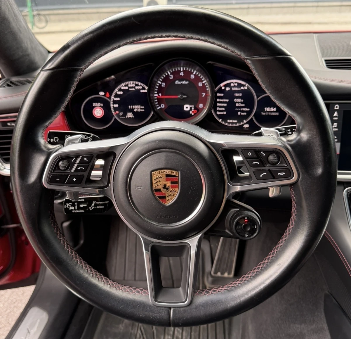 Porsche Panamera Turbo Chrono, снимка 16 - Автомобили и джипове - 55190592