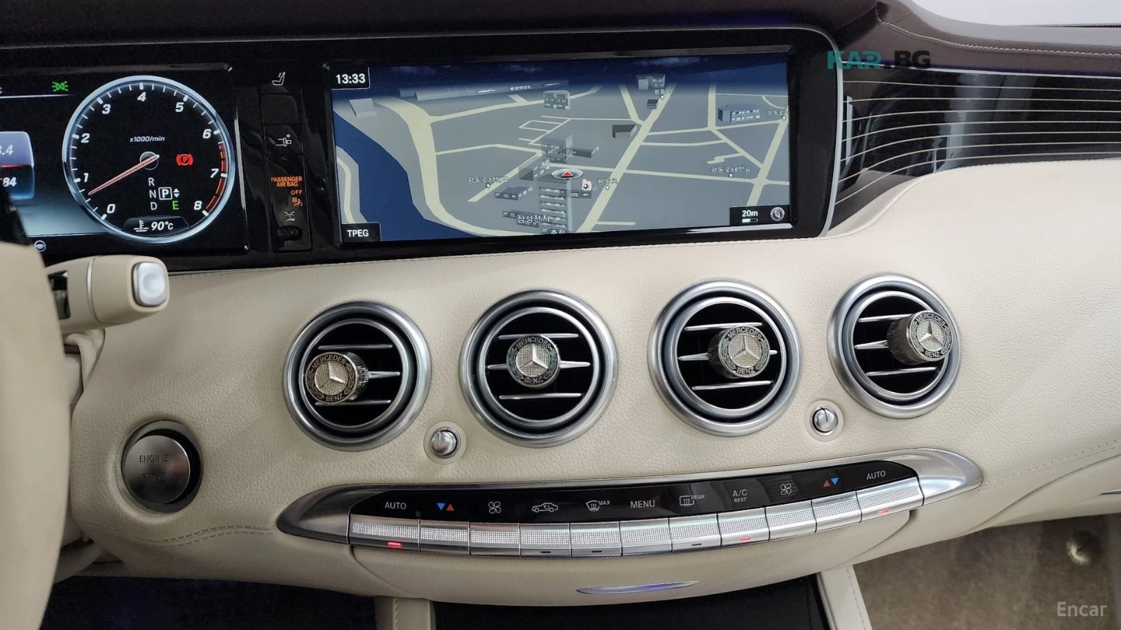 Mercedes-Benz S 400 4MATIC COUPE* HUD* 360* ������ | Mobile.bg � ����������� 12