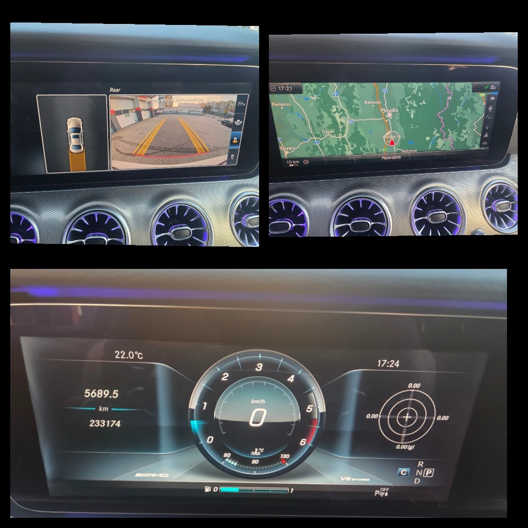 Mercedes-Benz E 350 d///AMG Line/BURMESTER/DIGITAL/NAVI/KAMEPA, снимка 12 - Автомобили и джипове - 56307920