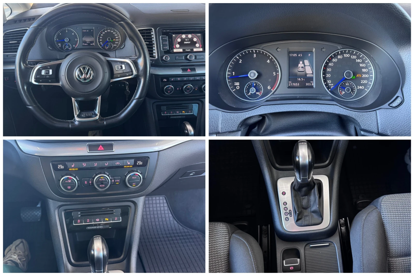 VW Sharan 2.0TDI 140�� DSG* FULL* LED* ��������*  | Mobile.bg � ����������� 14