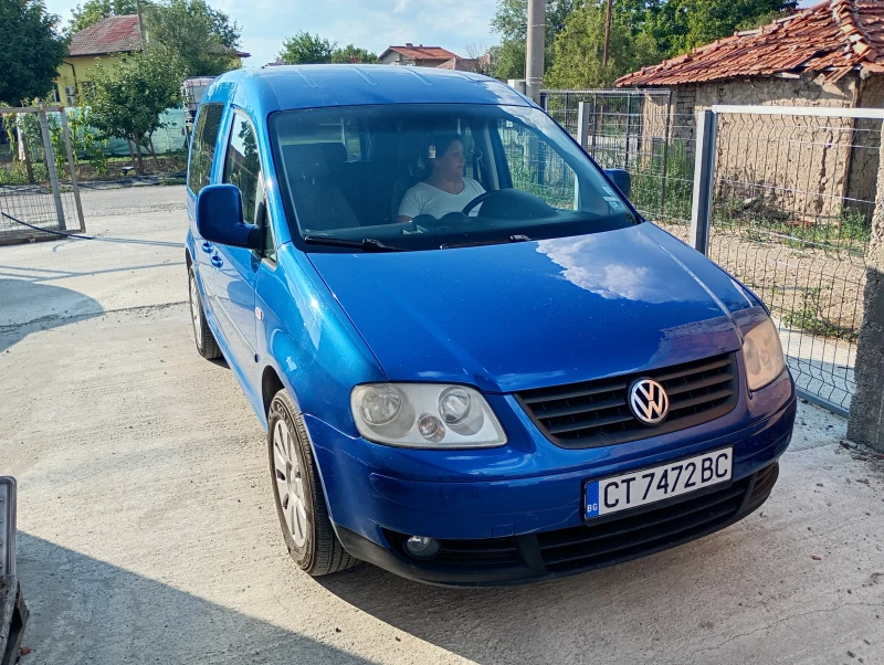 VW Caddy 2.0 ecofuel, снимка 1 - Автомобили и джипове - 46811173