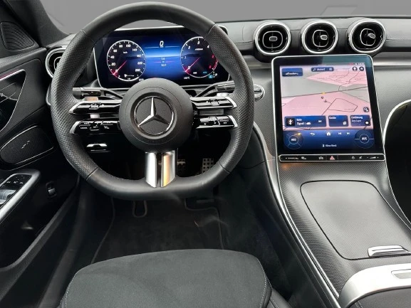 Mercedes-Benz C 300 d = AMG Line = Night Package  | Mobile.bg   5
