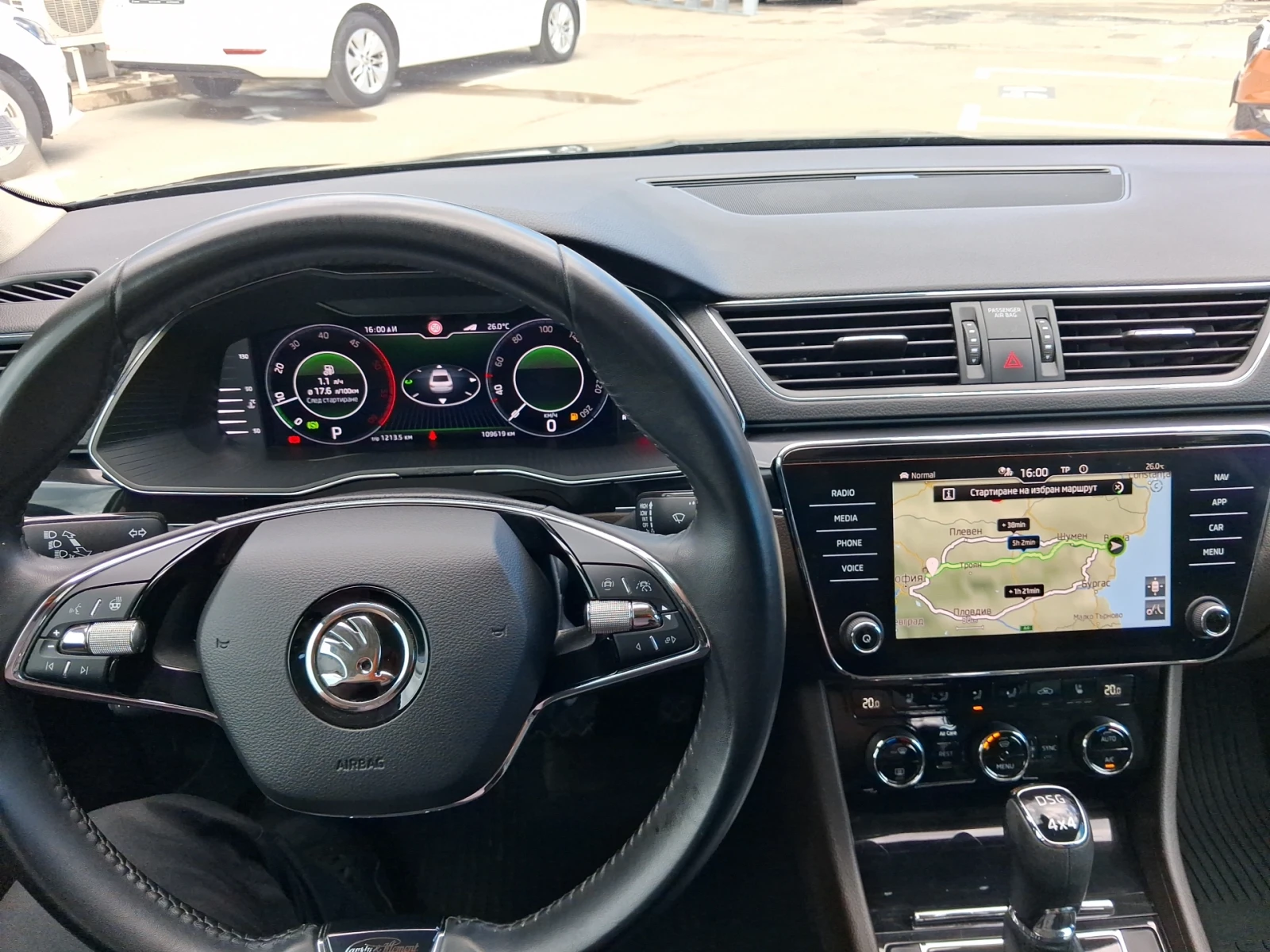 Skoda Superb L&K 2, 0TDI, 200 к.с., 7DSG, 4x4, снимка 16 - Автомобили и джипове - 54972337