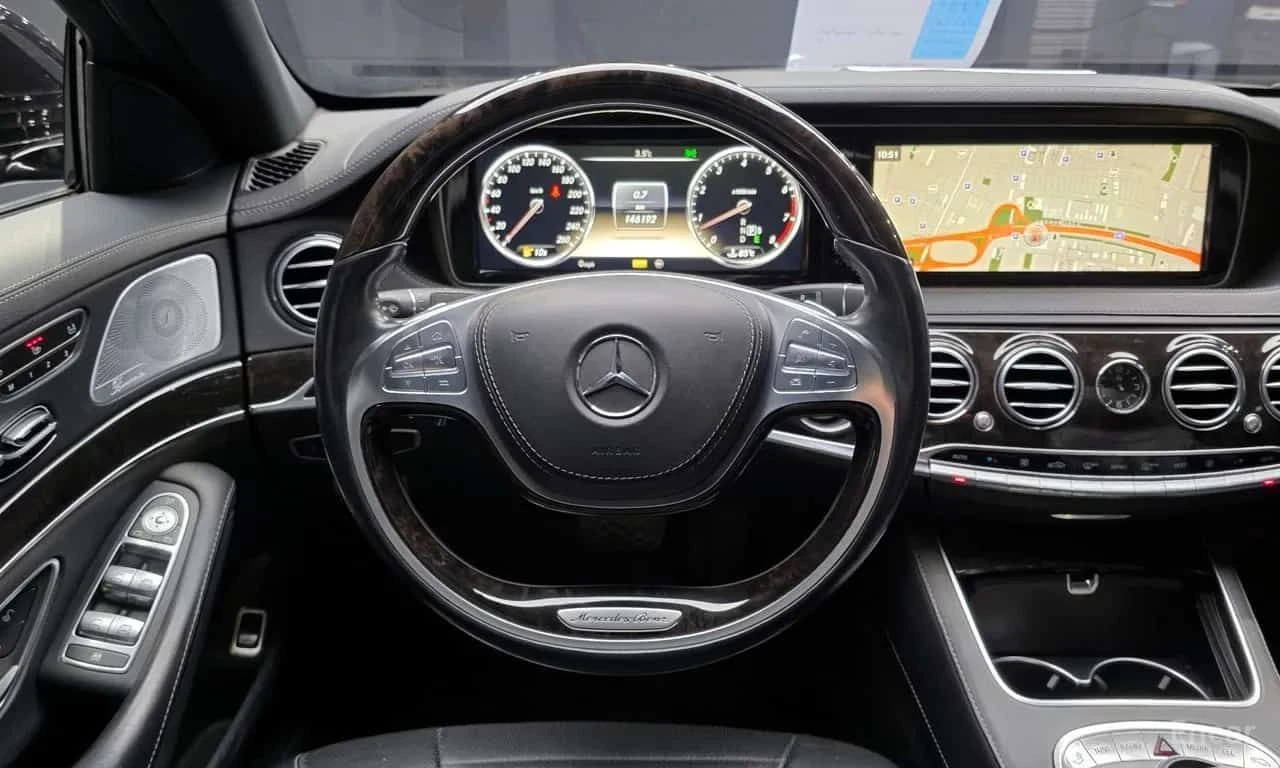 Mercedes-Benz S 500 * S500L * ЦЕНА ДО БГ, снимка 13 - Автомобили и джипове - 55627508