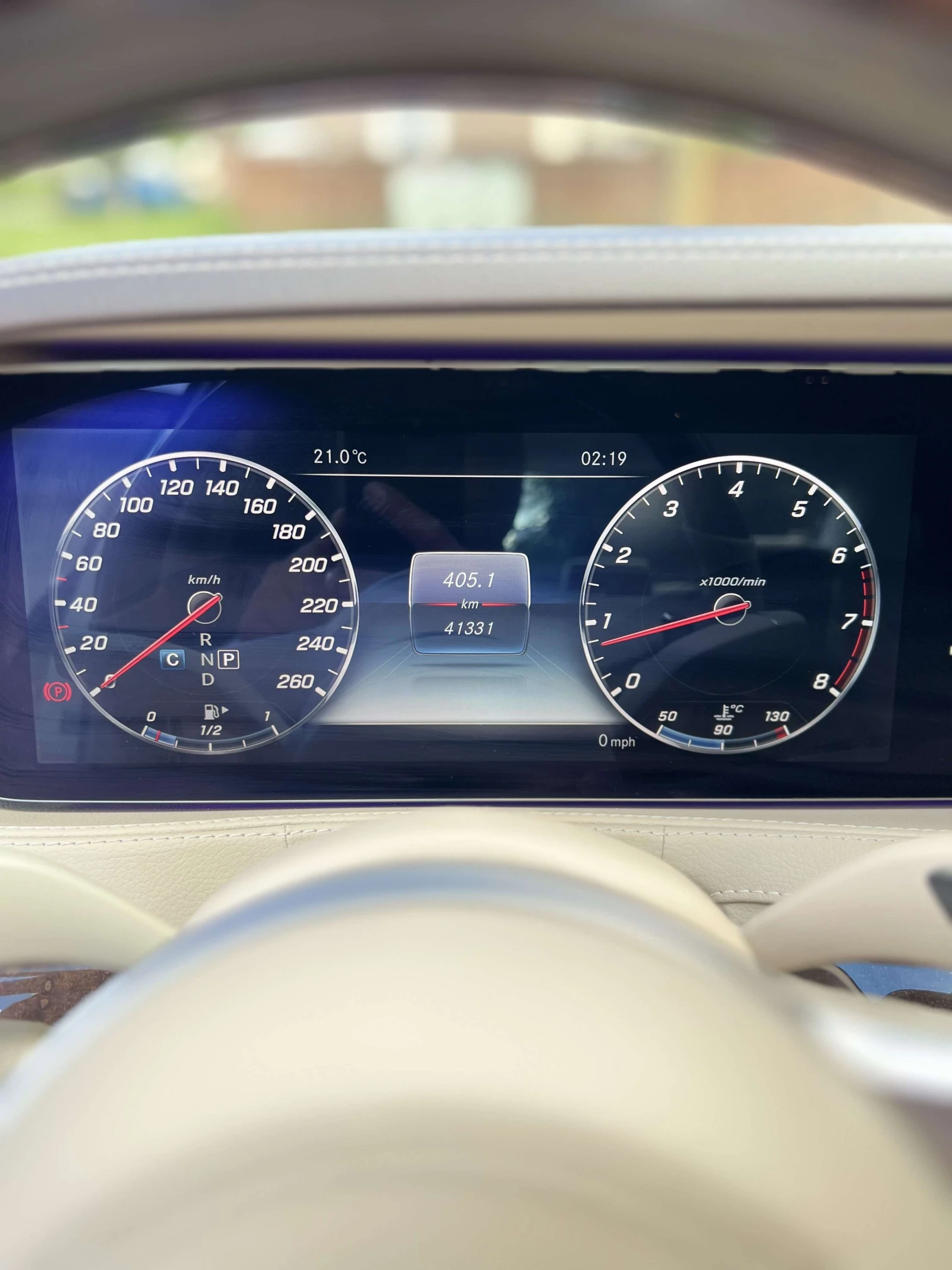 Mercedes-Benz S 560 * Фиксирана цена до България * 41k km! * , снимка 11 - Автомобили и джипове - 56111677