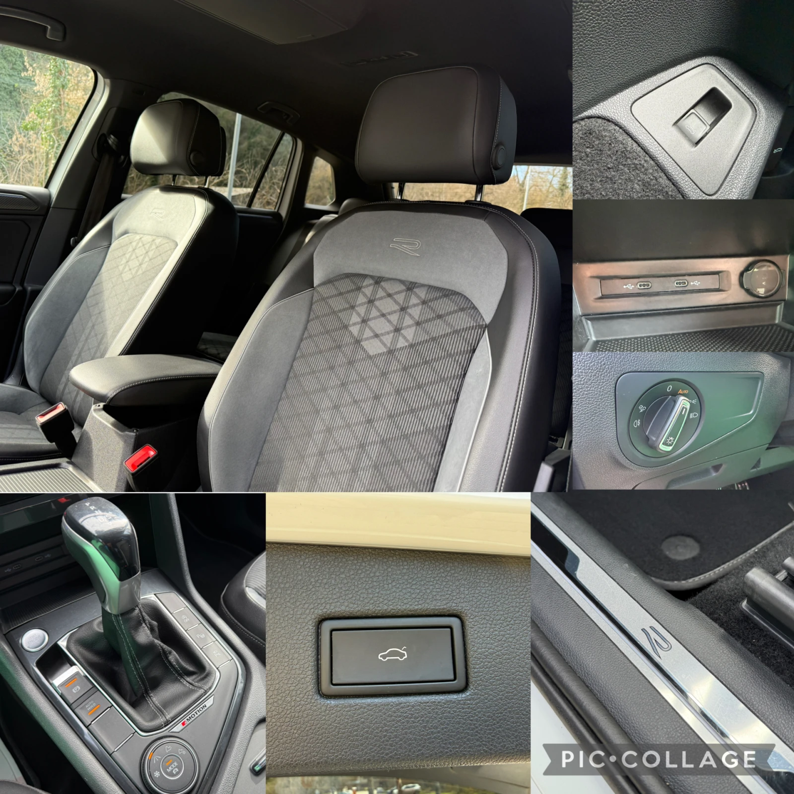 VW Tiguan 4MOTION* 3xR-LINE* ������* IQ* DIST* CAM360* FULL | Mobile.bg � ����������� 14
