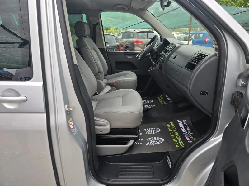 VW Caravelle 2.0TDI 140K.C. 4X4  9 МЕСТЕН / 6 СКОРОСТИ / КЛИМА , снимка 9 - Бусове и автобуси - 51408394