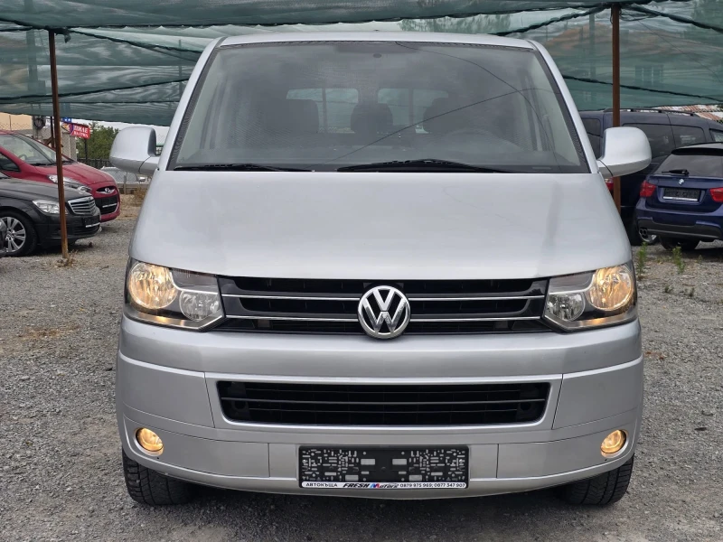 VW Caravelle 2.0TDI 140K.C. 4X4  9 МЕСТЕН / 6 СКОРОСТИ / КЛИМА , снимка 2 - Бусове и автобуси - 51408394