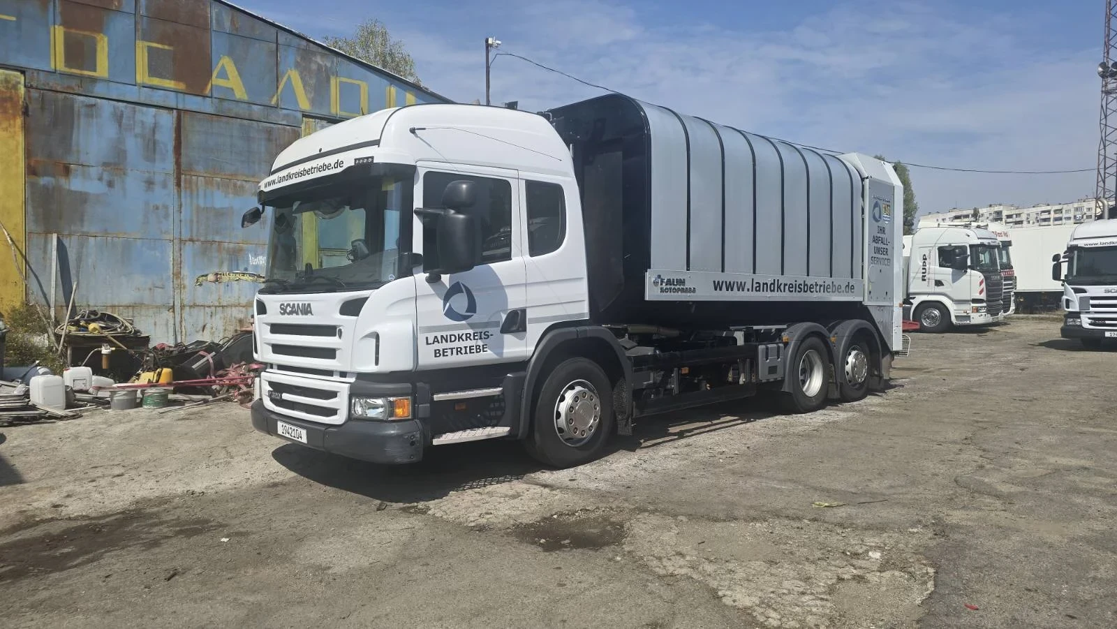 Scania P 320 / ���� 6 / 6�2 / rotopress | Mobile.bg � ����������� 1