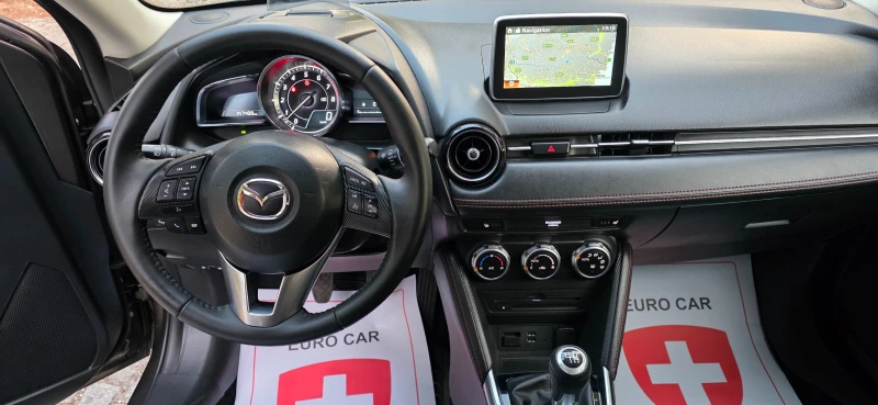 Mazda 2 1.5i SkyG * 6 ск.* KEYLESS* HEAD UP* LANE ASSIST* , снимка 10 - Автомобили и джипове - 51695806