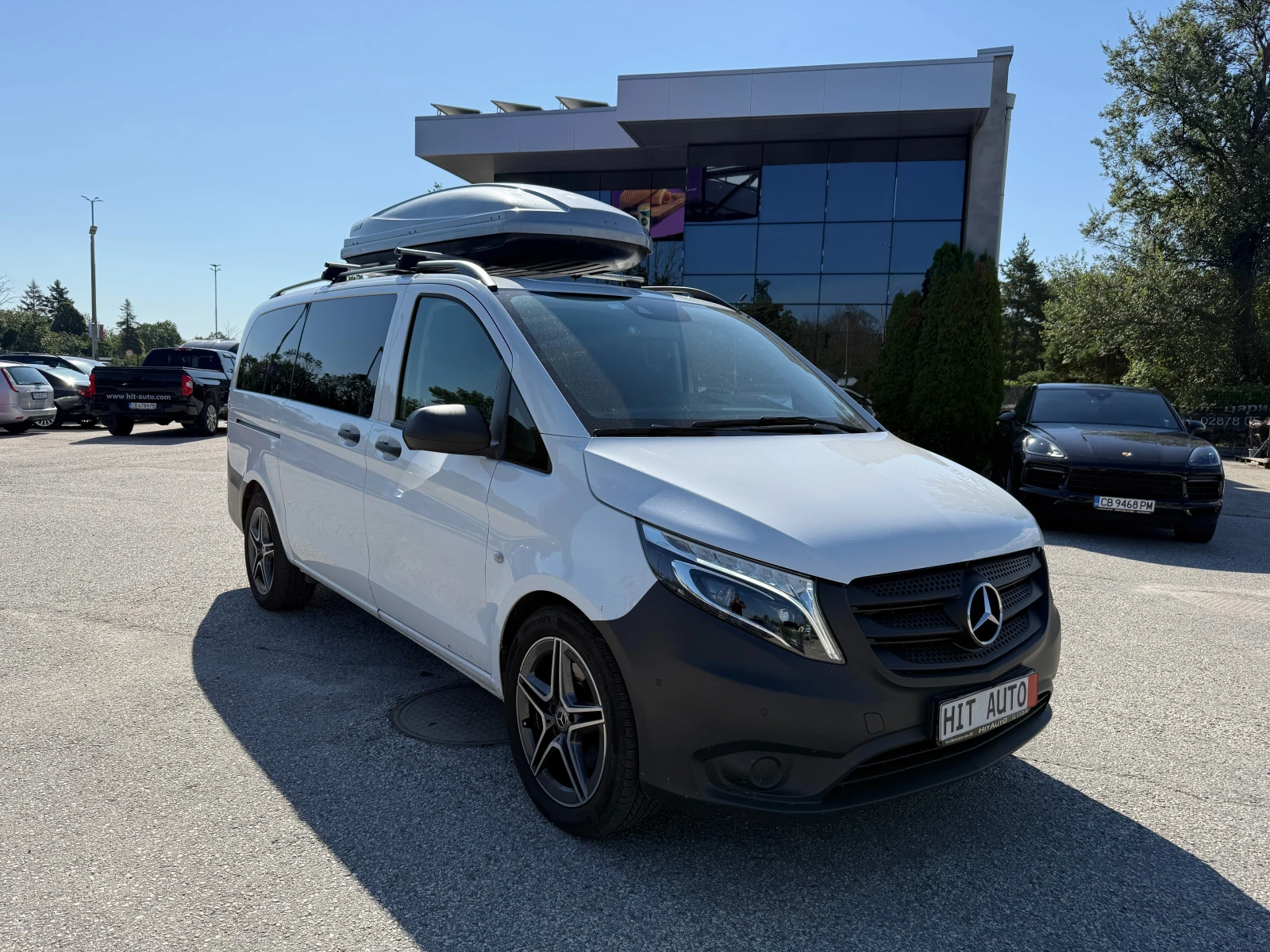 Mercedes-Benz Vito 119 Теглич 2.5т печка ЛЕД фарове