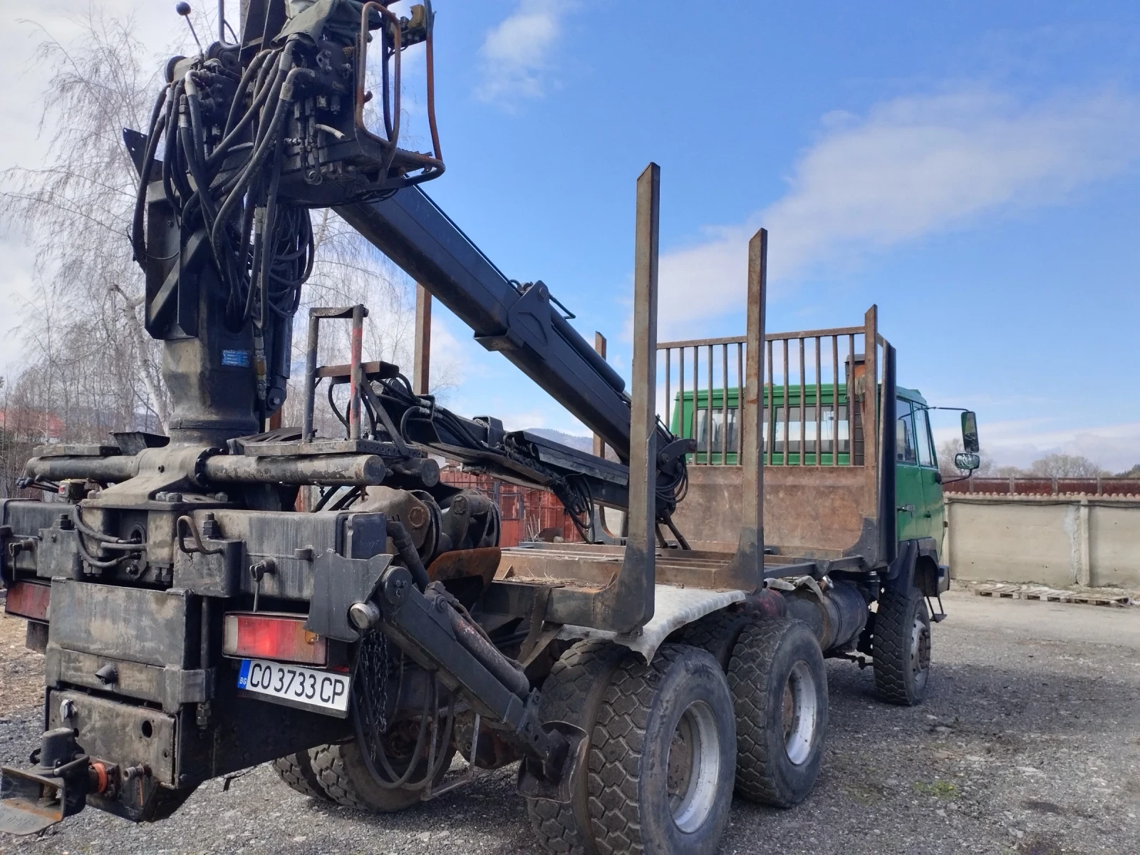 Steyr 32s31 Кран 6х6 - изображение 4