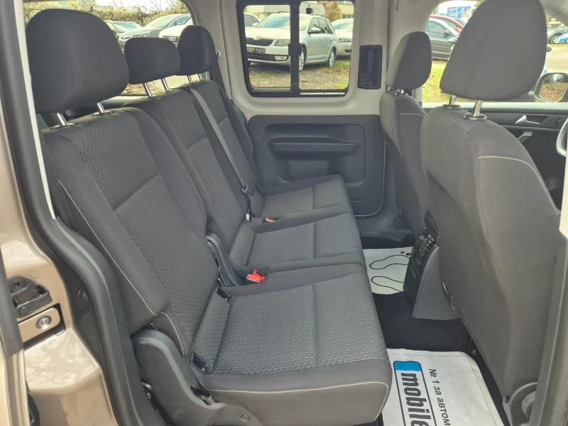 VW Caddy 1.4TGI MAXI 7 МЕСТА ЕURO6B ВНОС ИТАЛИЯ , снимка 14 - Автомобили и джипове - 52482116