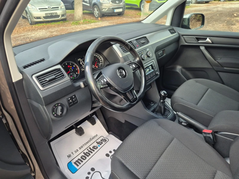 VW Caddy 1.4TGI MAXI 7 МЕСТА ЕURO6B ВНОС ИТАЛИЯ , снимка 10 - Автомобили и джипове - 52482116