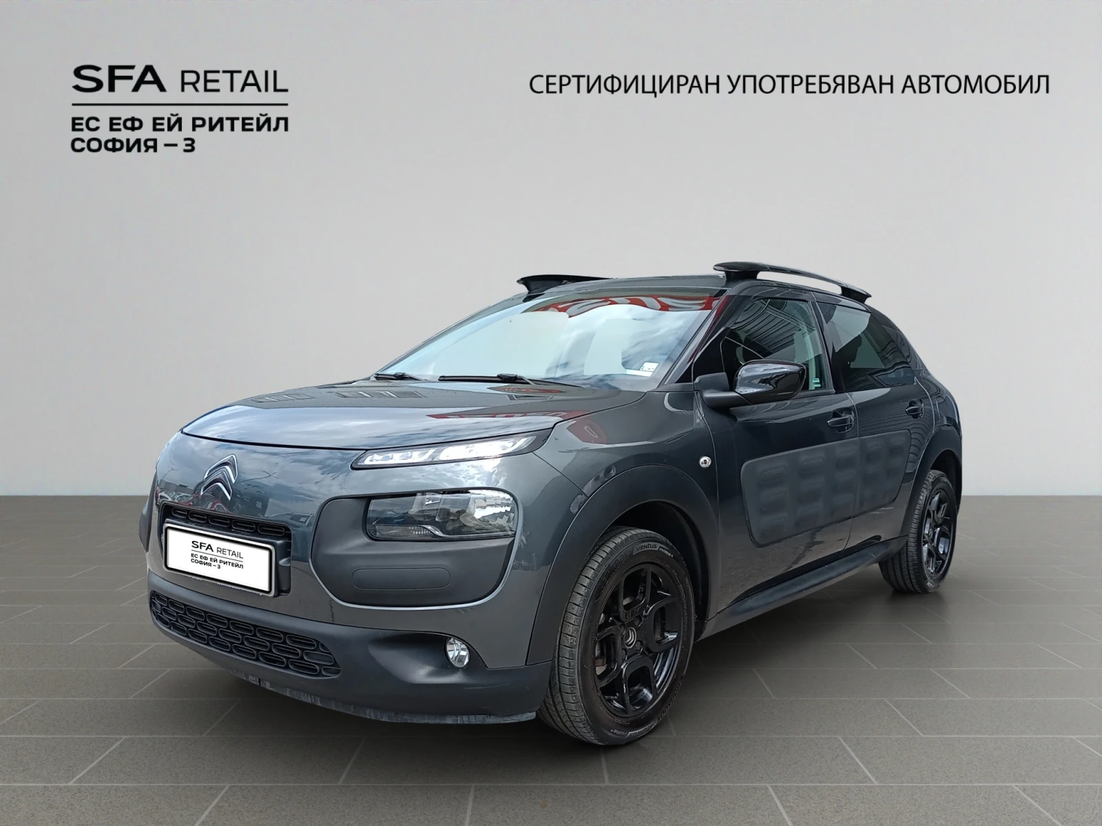 Citroen C4 Cactus 1.2i VTi 82HP BVM5 E6 | Mobile.bg — изображение 1