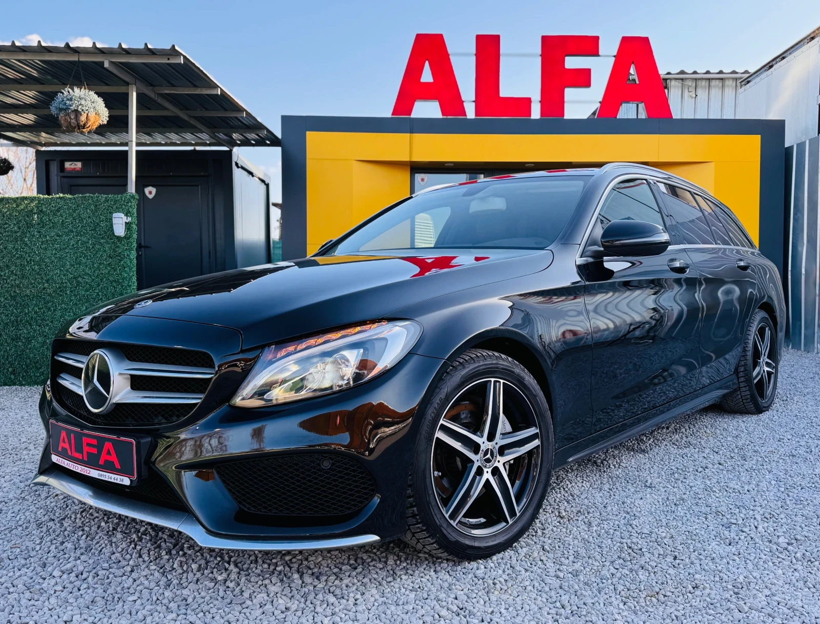 Mercedes-Benz C 220 d/AMG/9G/КАМЕРА/ДИСТРОНИК/ТОП ВИЗИЯ/НОВА///