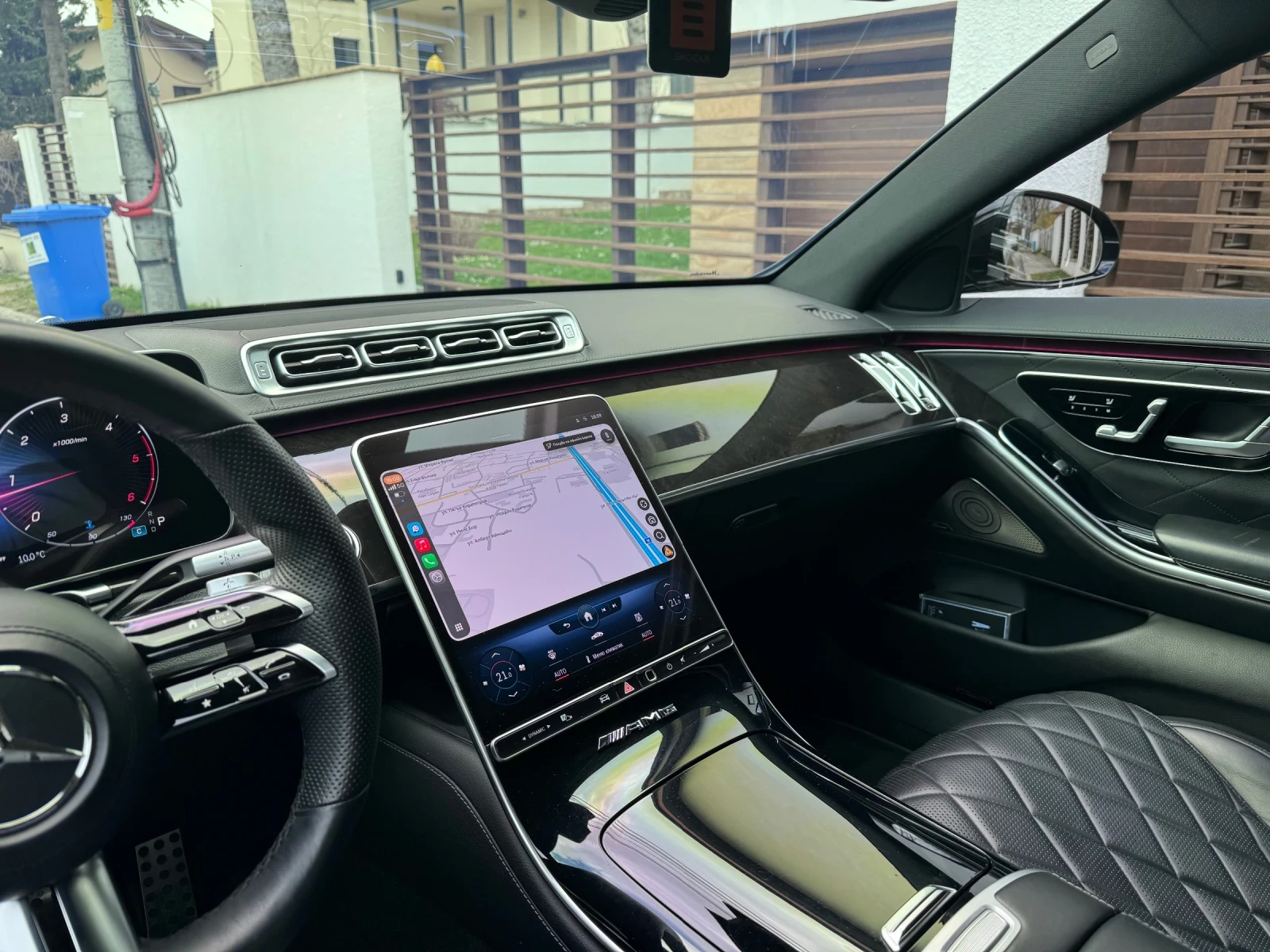 Mercedes-Benz S 400 ///AMG пакет/ LONG/ 103.000km, снимка 7 - Автомобили и джипове - 54153149